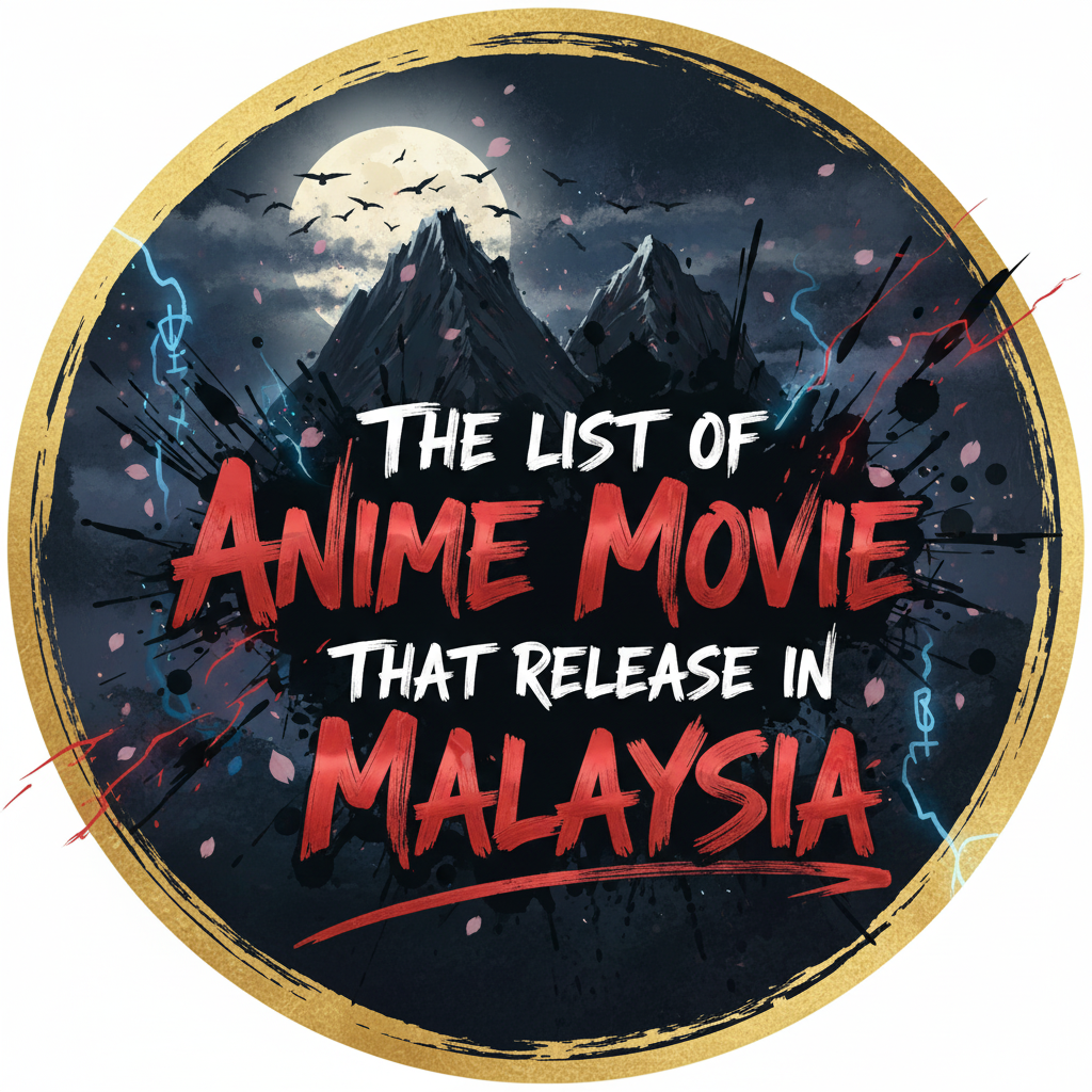 The List of Anime Movie That Release in Malaysia