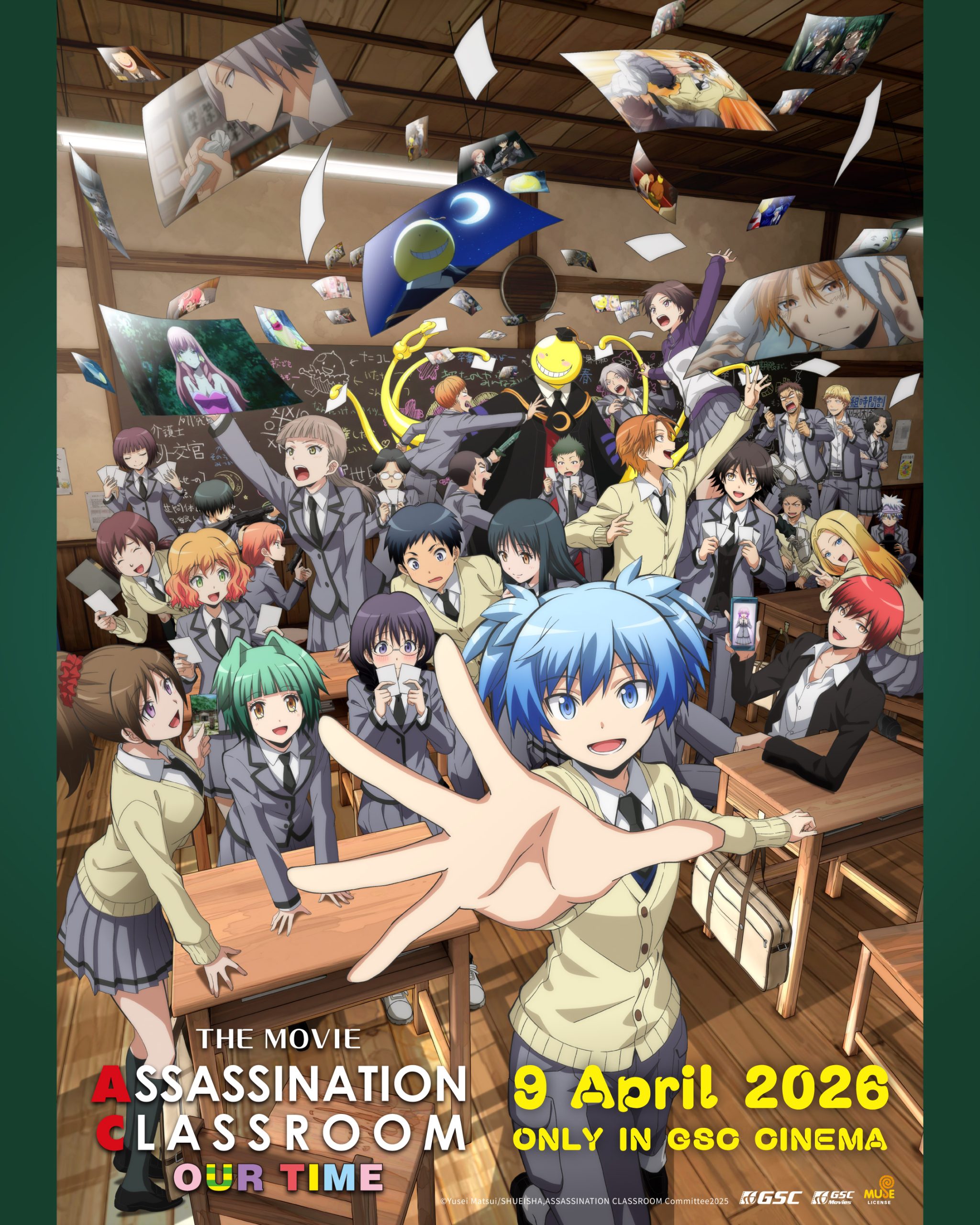 剧场版《暗杀教室：我们的时光》4 月 9 日起在 GSC 上映！上映地点公开！ “Assassination Classroom the Movie: Our Time” to Screen at GSC from April 9 – Locations Announced